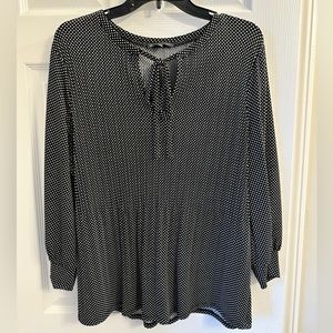 Long sleeve blouse